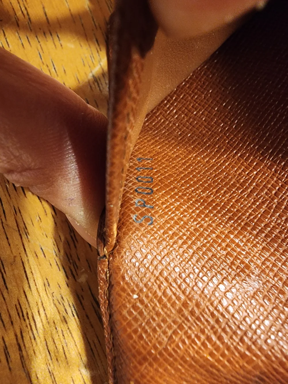 Louis Vuitton Monogram Organizer in Brown and Gold-tone PM SIZE